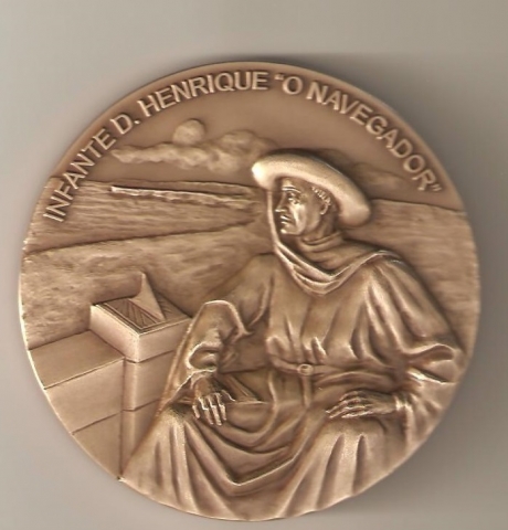 Medalha em escultura - bronze